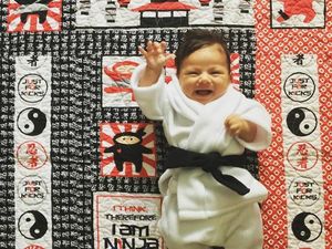 Foto: Ciat! Kecil-kecil Sudah Kenal Karate