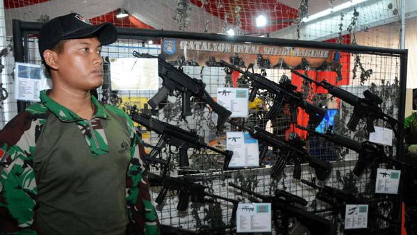 Satjar Divif 2 Kostrad Ikuti Pameran Alutsista TNI Wilayah Timur