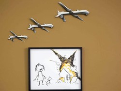 Lelang Karya Banksy Disumbangkan ke Kelompok HAM
