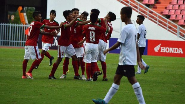 Timnas Indonesia U-19 sebelumnya lima kali tampil di putaran final Piala Asia U-16.