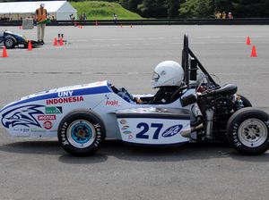 Mobil Formula Buatan Mahasiswa Yogya Dapatkan Hasil Bagus