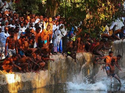 Foto : Mandi Suci di Ethiopia