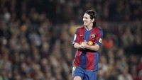 Messi makin sering jadi dapat kesempatan di tim senior Barca pada 2006. Namun dia mendapat beberapa cedera di periode tersebut, yang salah satunya menghalangi dia tampil di final Liga Champions 2006. (Jasper Juinen/Getty Images)