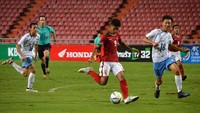 Sutan Zico mencetak lima gol di pertandingan ini. (dok. PSSI)