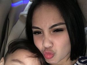 Nagita Slavina Pose Duck Face, Netizen: Makin Cantik Aja!