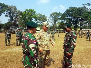TNI AD dan US Army Latihan Bersama di Sukabumi