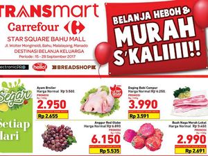 Transmart Carrefour Star Square Manado Tawarkan Promo Spesial