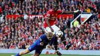 MU Menjamu Everton di Old Trafford, Minggu (17/9/2017). REUTERS/Andrew Yates