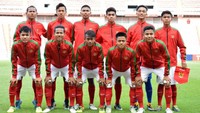 Menghadapi Timor Leste pada laga Grup G di Rajamangala Stadium, Bangkok, Thailand, Senin (18/9/2017), Indonesia kebobolan lebih dulu pada menit ke-18 oleh gol Paulo Domingos. Foto: dok. PSSI