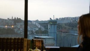 Foto: Hotel dengan Pemandangan Tembok Pemisah Israel dan Palestina