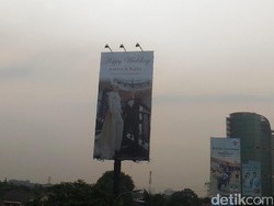 Ini Sosok Pengantin yang Tampil di Billboard Happy Wedding di Tanjung Barat