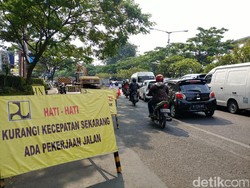 Video Revitalisasi Gorong-gorong di Pasteur, Awas Macet