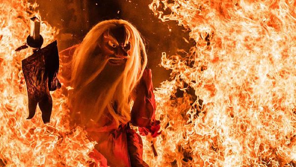 Foto: Debus ala Jepang