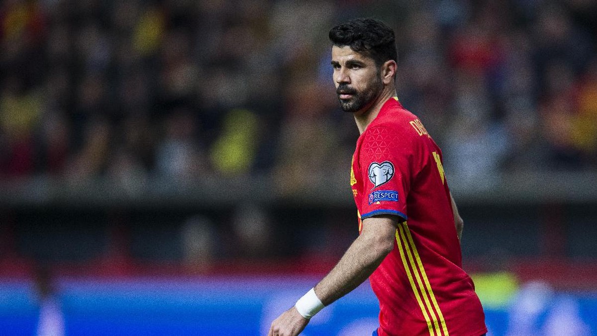 Diego Costa mendukung Alvaro Morata bisa kembali ke timnas Spanyol. (Foto: Juan Manuel Serrano Arce/Getty Images)