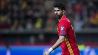 Diego Costa masuk skuat Spanyol di Piala Dunia 2018. Ini bisa jadi kesempatan Costa membayar performa buruknya di Piala Dunia 2014. (Juan Manuel Serrano Arce/Getty Images)