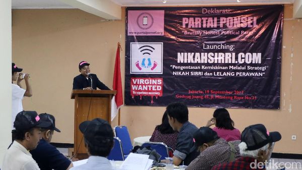 Ini Momen Peluncuran nikahsirri.com yang Berujung Penangkapan Polisi