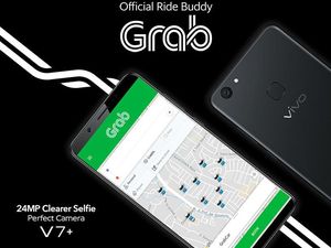 Vivo Gandeng Grab Kampanyekan Vivo V7+