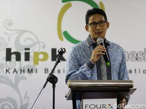 Sayembara Sepatu Pantofel, Sandiaga: Hadiahnya Mungkin ke Italia Sayembara Sepatu Pantofel, Sandiaga: Hadiahnya Mungkin ke Italia