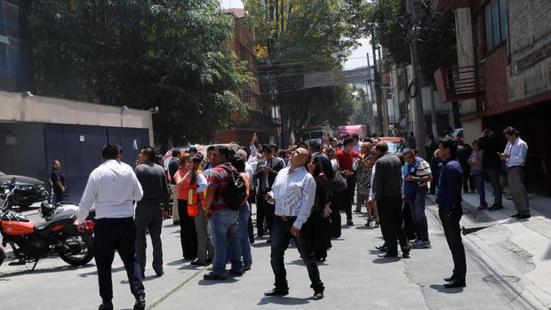 Gempa 7,1 SR Guncang Meksiko, 119 Orang Tewas