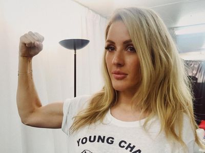Foto: Ellie Goulding Kalahkan Gangguan Cemas dengan Boxing