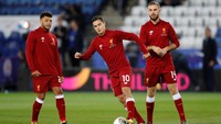 Dijamu Leicester di King Power Stadium, Rabu (20/9/2017) dinihari WIB, Liverpool memasang sebagian besar pemain pelapisnya. Akan tetapi, masih ada Jordan Henderson dan Philippe Coutinho yang jadi starter. Foto: Darren Staples/Reuters