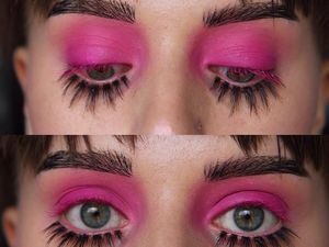 Tren Pakai Bulu Mata Palsu Hanya di Bagian Bawah, Cantik atau Aneh?