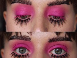 Tren Pakai Bulu Mata Palsu Hanya di Bagian Bawah, Cantik atau Aneh?