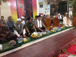 Sambut 1 Muharam, Polisi dan Warga Lintas Agama Gelar Doa Bersama