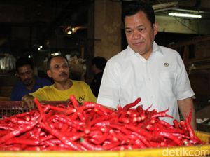 Wakil Ketua Komisi IV DPR Tinjau Harga Bahan Pokok