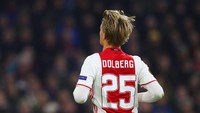 Kasper Dolberg sudah digandang-gadang akan jadi bintang masa depan. Musim lalu bersama Ajax Amsterdam dia membuat 16 gol dari 29 pertandingan. (Dean Mouhtaropoulos/Getty Images)