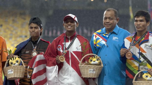 Indonesia masih unggul atas Malaysia di klasemen perolehan medali.