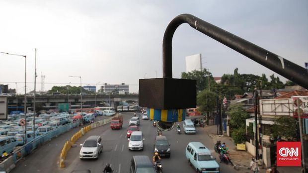 Ilustrasi CCTV lalu lintas.