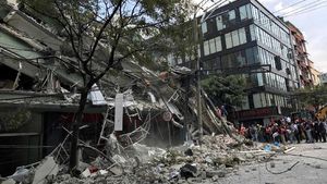 Gedung-gedung Ambruk, Begini Kerusakan Akibat Gempa di Meksiko