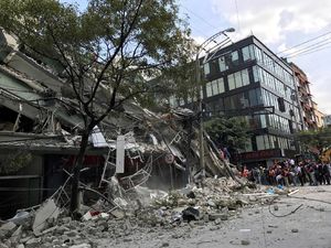 Meksiko Kembali Diguncang Gempa, Kekuatannya 6,2 SR Meksiko Kembali Diguncang Gempa, Kekuatannya 6,2 SR