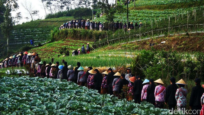 Menjaga Mata Air di Lereng Gunung Slamet Dengan Tradisi