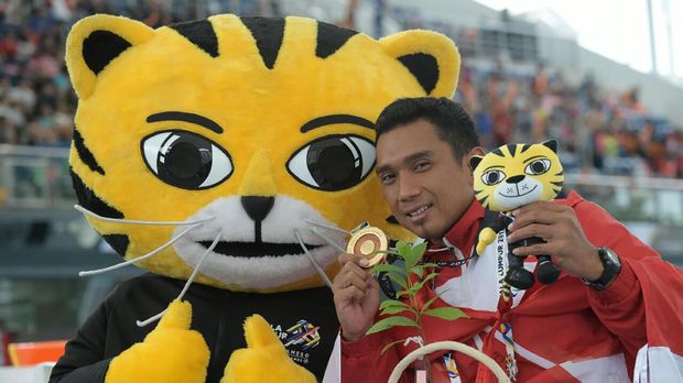 Atlet Indonesia tampil gemilang di ajang ASEAN Paragames 2017.