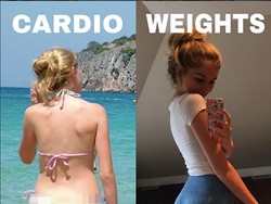 Latihan Beban Bikin Perempuan Jadi Kekar? Foto Ini Jawabannya