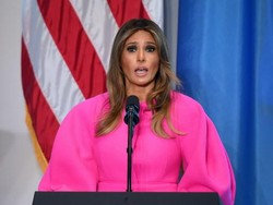 Melania Trump Dibully karena Pakai Gaun Rp 40 Juta Saat Pidato di PBB