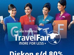 Garuda Travel Fair: Diskon hingga 80% dan Cashback 5% dari ShopBack
