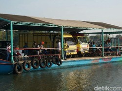Jembatan Ploso di Jombang Diperbaiki, Bagaimana Truk Menyeberang?
