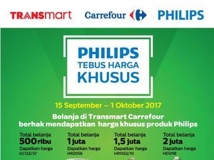 Tebus Elektronik Harga Khusus di Transmart Carrefour