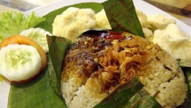 nasi bakar