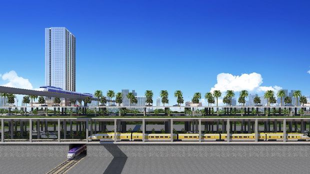Kota baru Meikarta terletak di Cikarang, Kab. Bekasi, dan merupakan proyek dari Lippo Group.