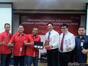 4.100 Karyawan Bank Mandiri Pakai Telkomsel