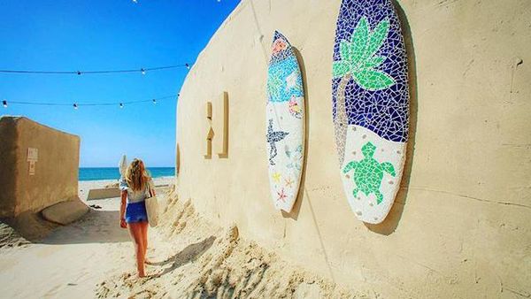 Foto: Penginapan yang Terbuat dari Pasir