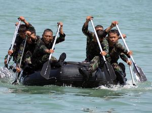 Intip Persiapan Korps Marinir Jelang Peringatan HUT ke-72 TNI