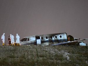 Patah Jadi Dua, Ini Penampakan Jet Pribadi yang Jatuh di Istanbul