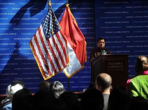 JK Bicara di Columbia University, Tasya Anak Gembala Ikut Hadir