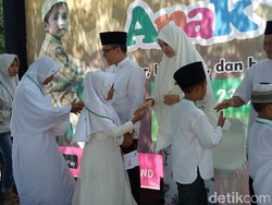 Keceriaan Anak Yatim Banyuwangi di Festival Anak Yatim 2017
