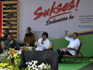 Aksi Menteri Siti dan Menteri Budi Karya Joget Bersama Warga Pemalang